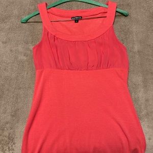 Sleeves pink top. Extra small. Express